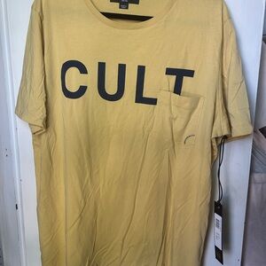 Cult of Individuality Yellow Short Sleeve Tee